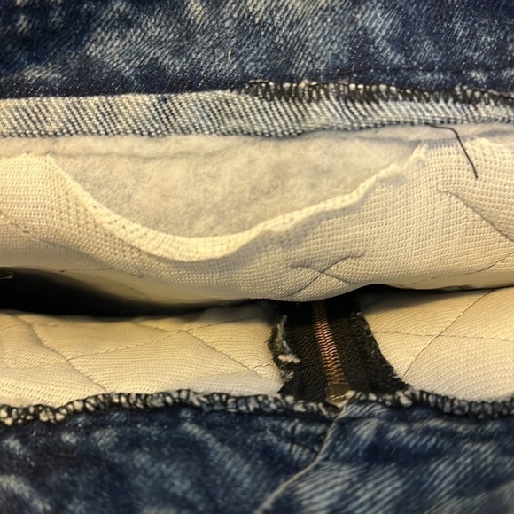 Colette Nivelle Paris Acid Wash Embellished 80’s Vintage Denim Skirt Sz 38 - Picture 12 of 12